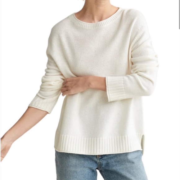 Jenni Kayne Sweaters - Jenni Kayne everyday knit cream crew neck sweater XS